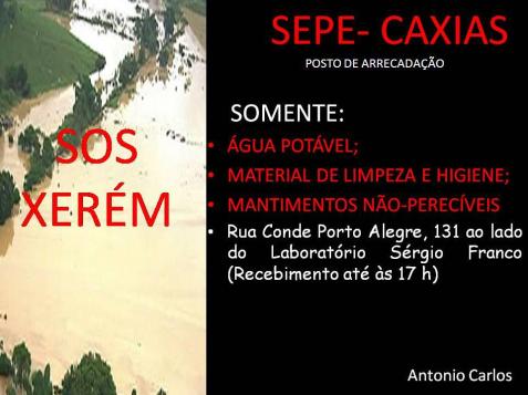 SOS Xerem SEPE Caxias